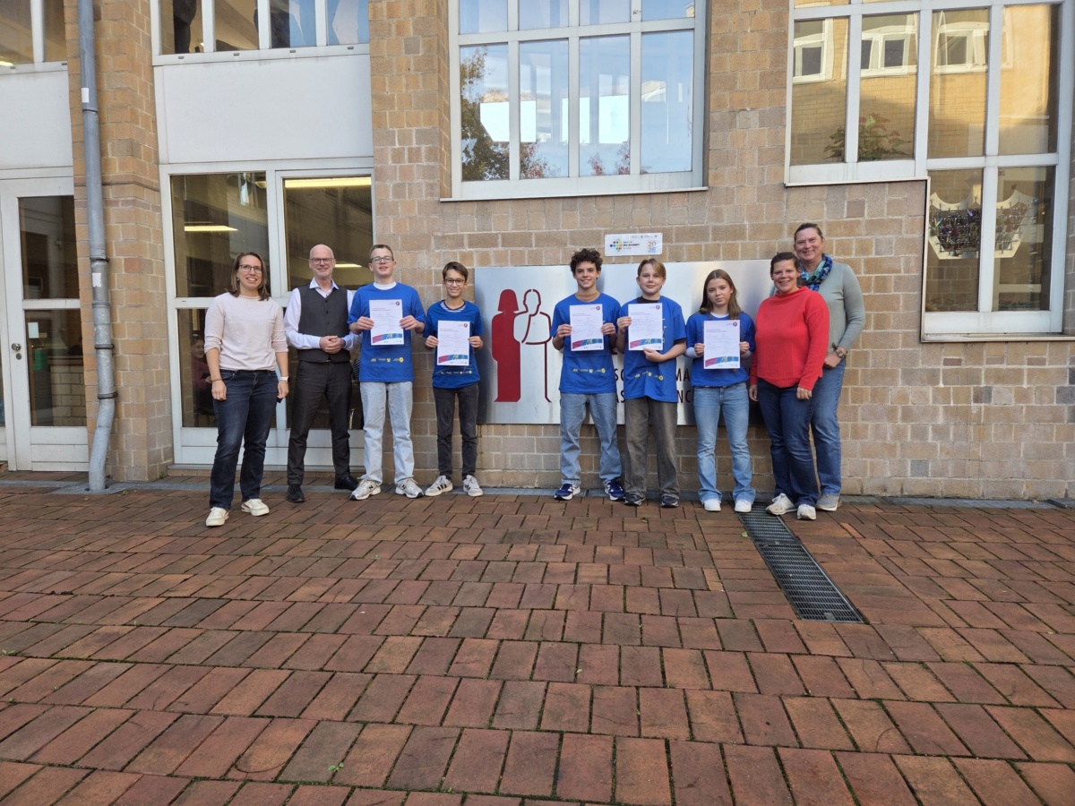 Neue Sporthelfer:innen am HUMA
